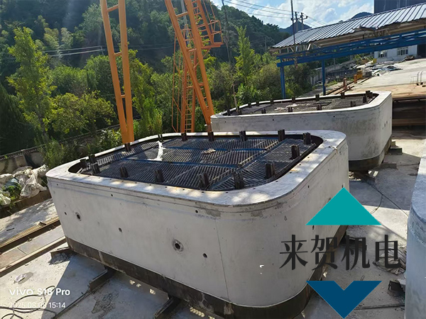 矩形顶管隧道模具的管壁外侧注浆压力以及泥浆压力值情况