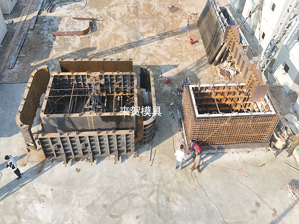 顶管接收段顶进施工方案（含模具参数）